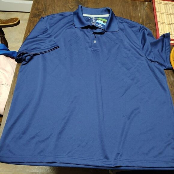 New Cross & Windsor American Blue Performance Polo Size Men's XXL - Picture 1 of 2